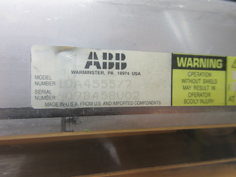 Asea Brown Boveri 10A4555/7 ABB Flow Meter 10A45557 (Pack of 3)