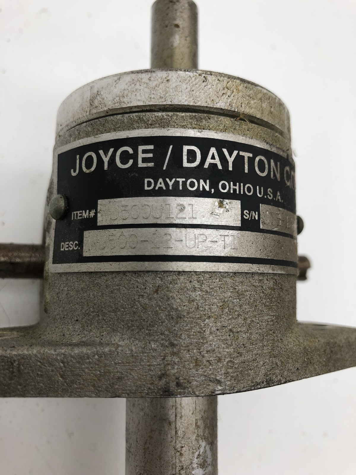 Joyce/Dayton WJ500U121 Inverted Mechanical Screw Actuator