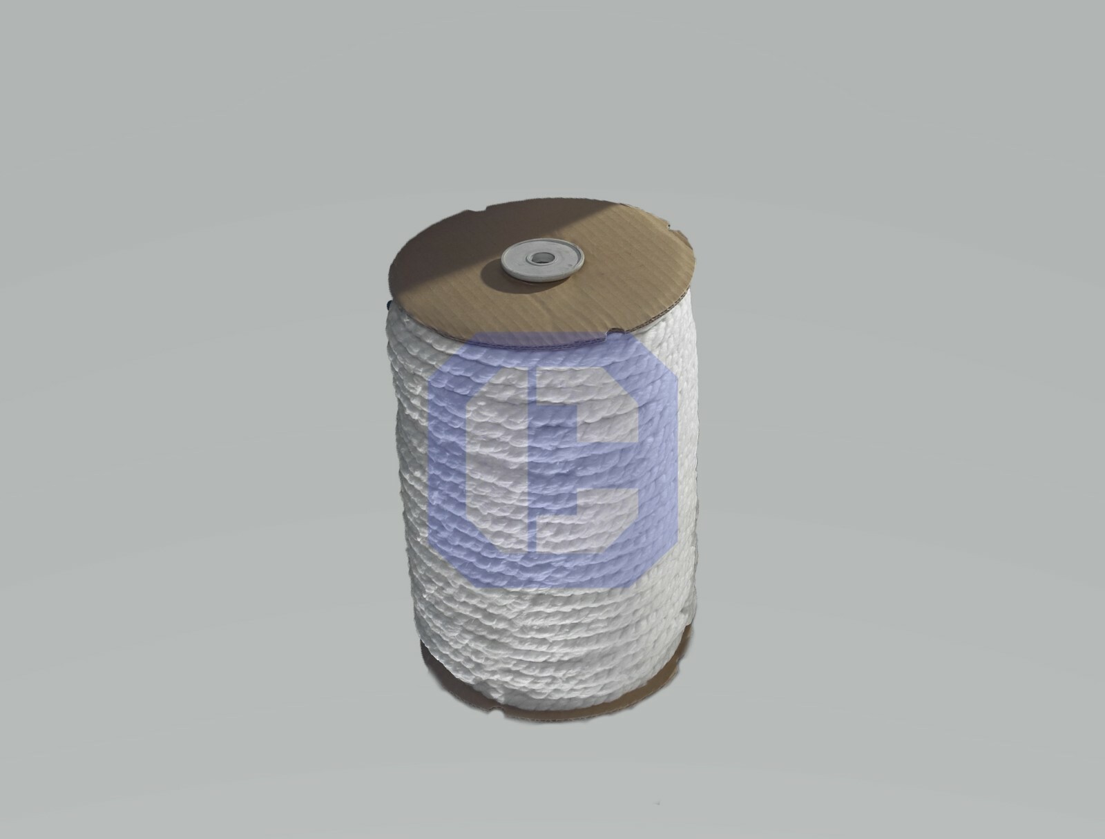 Ceramic Fiber Rope – 3/8 inch – (3 PLY TWISTED) – 2300°F -450 feet FULL ROLL