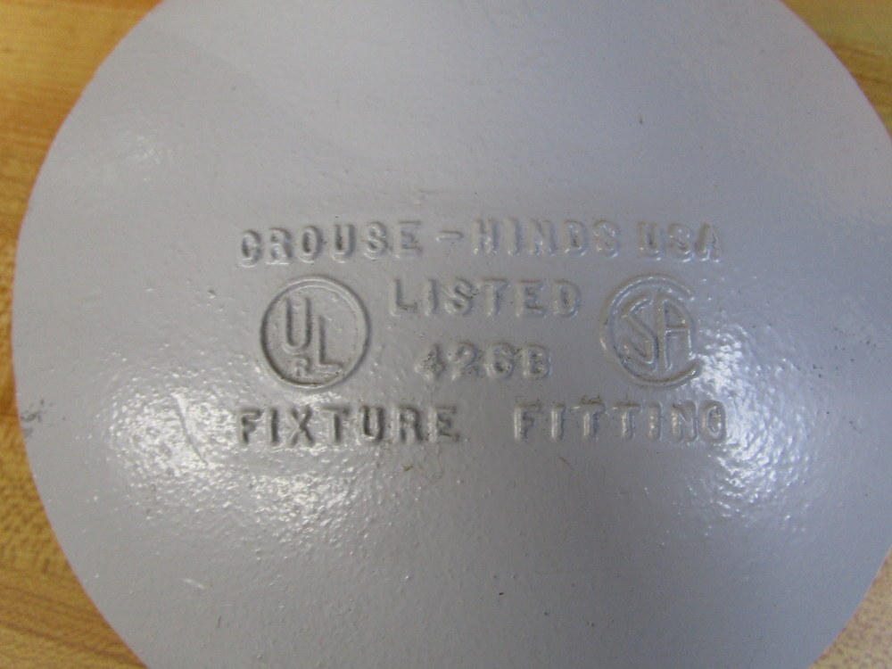 Crouse & Hinds 0302441 Fixture Fitting 426B
