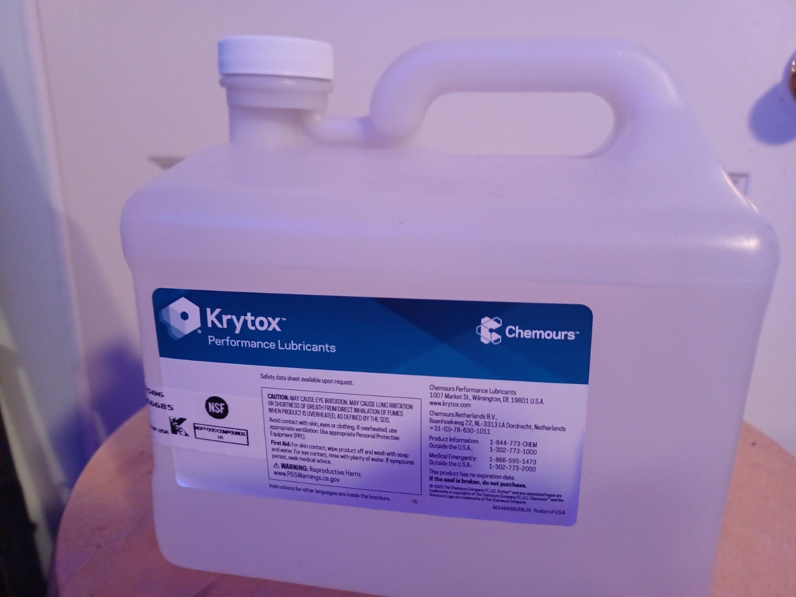 Krytox 1506 5Kg, Synthetic, Clear