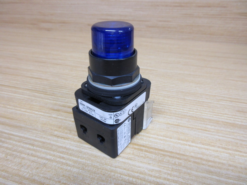 Allen Bradley 800H-QRBH2B Push Button W/800TC-N374,800T-XA