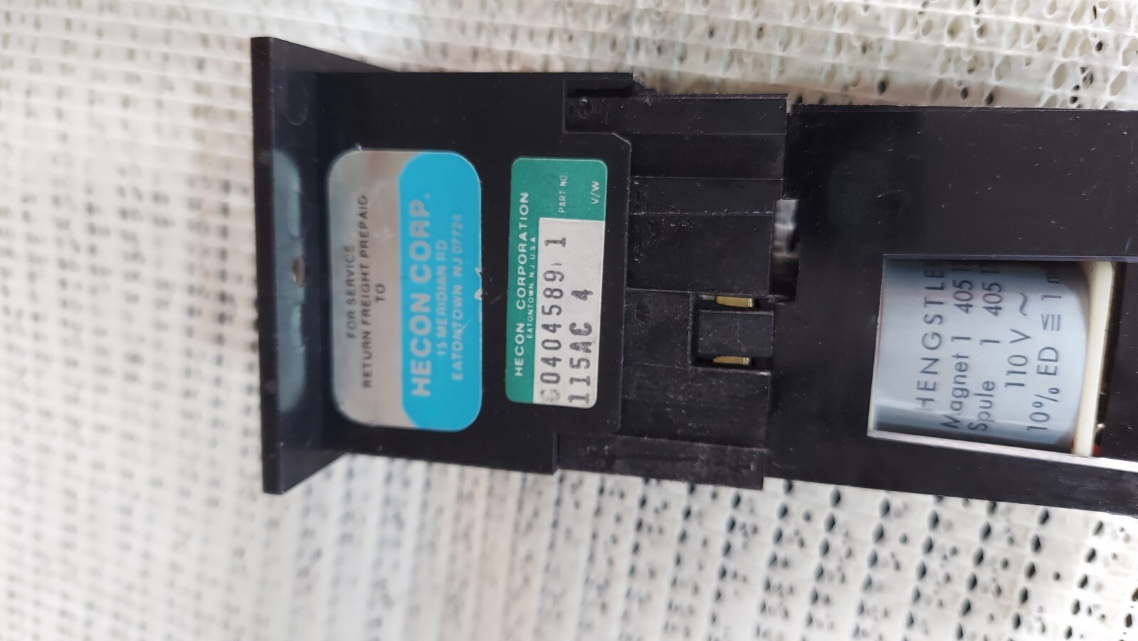 New Hecon G0404589 6 Digit Counter