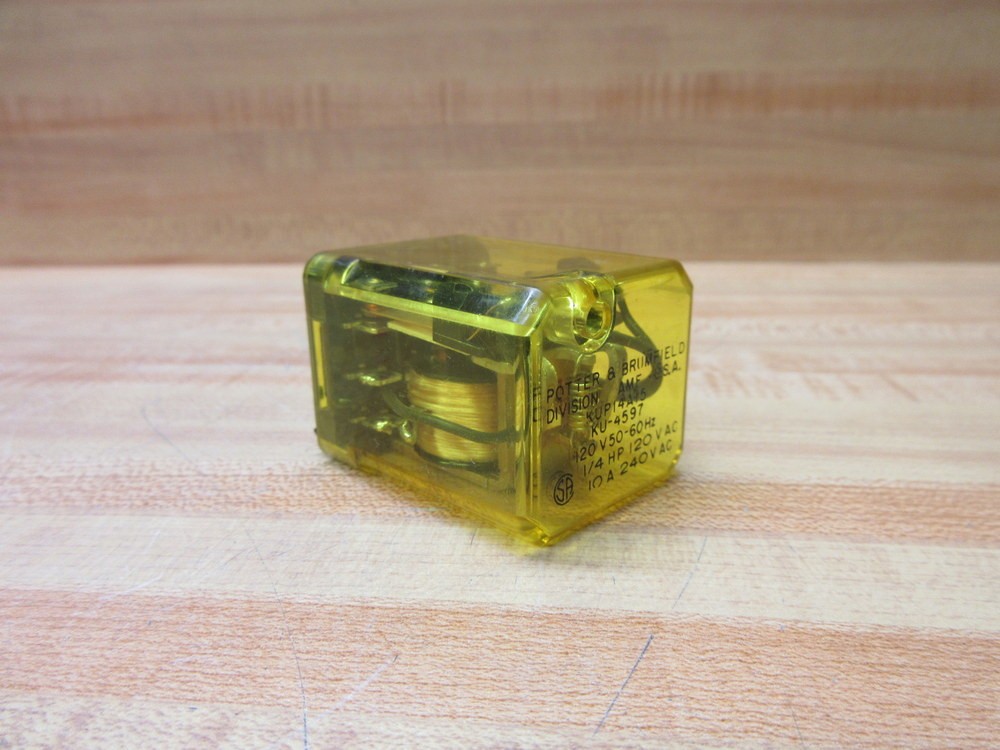 Potter & Brumfield KU-4597-120V AC Relay KUP14A15-120VAC