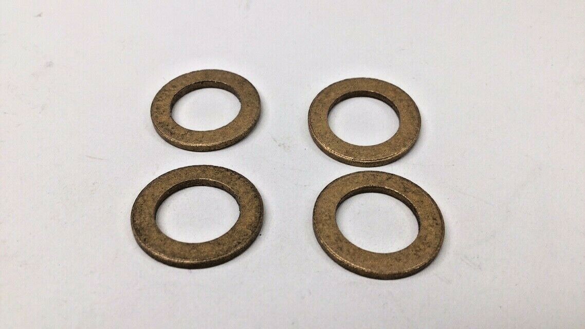 PCMC 10107F1698 Copper Washer 12mm Bore Paper Converting Machine Co (Pack Of 4)
