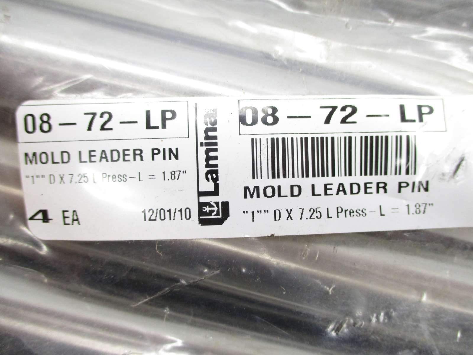 LAMINA 08-72-LP (PKG OF 4) NSMP