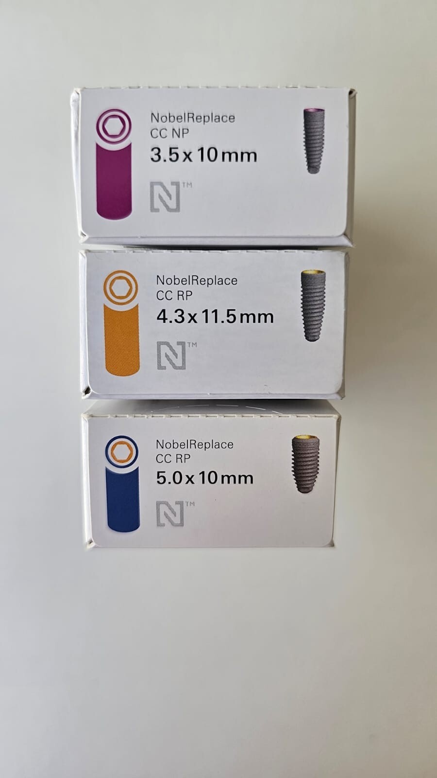 NobelReplace CC (Assorted Sizes). Please ask for current inventory.