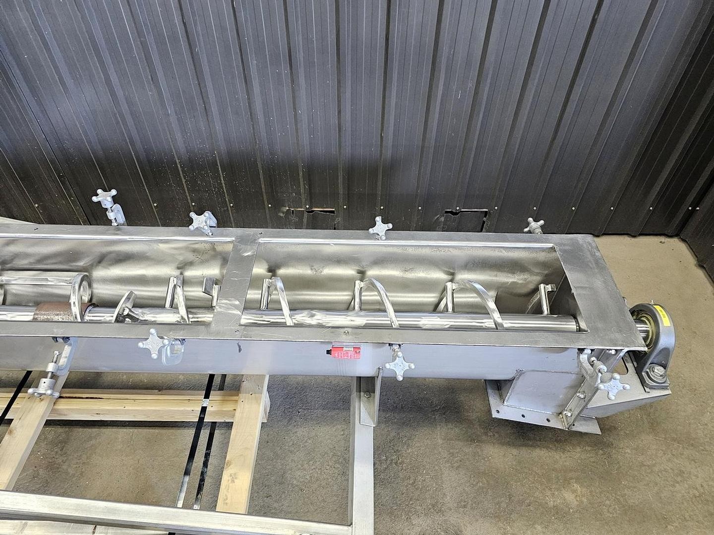 Used Hayes & Stolz Ribbon/Paddle Blender, 15 Cubic Feet