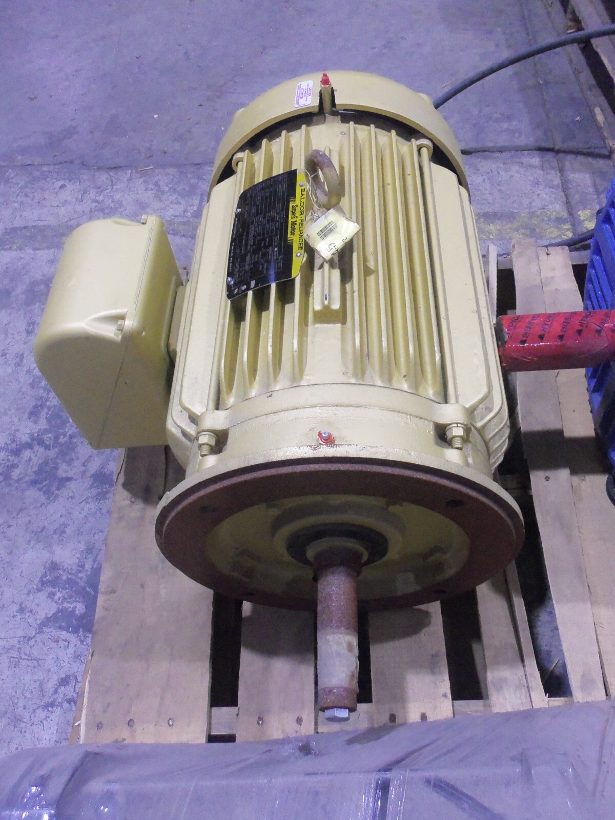 New Baldor Reliance EJMM4107T Super-E Motor 25HP Frame: 284JM 230/460V 58/29 AMP