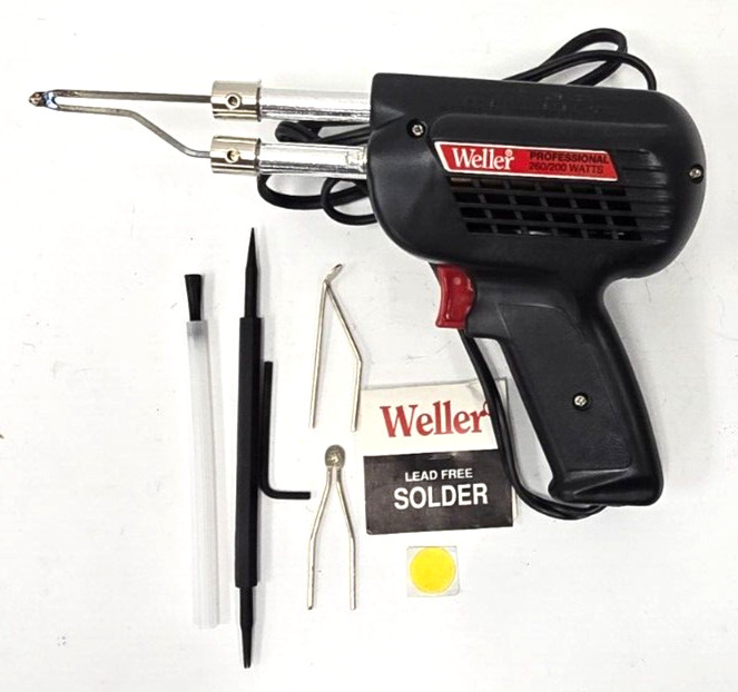 WELLER SOLDERING GUN; D550; 260/200 WATTS; 120V; 60HZ; 2.5A; 6S HEATING TIME