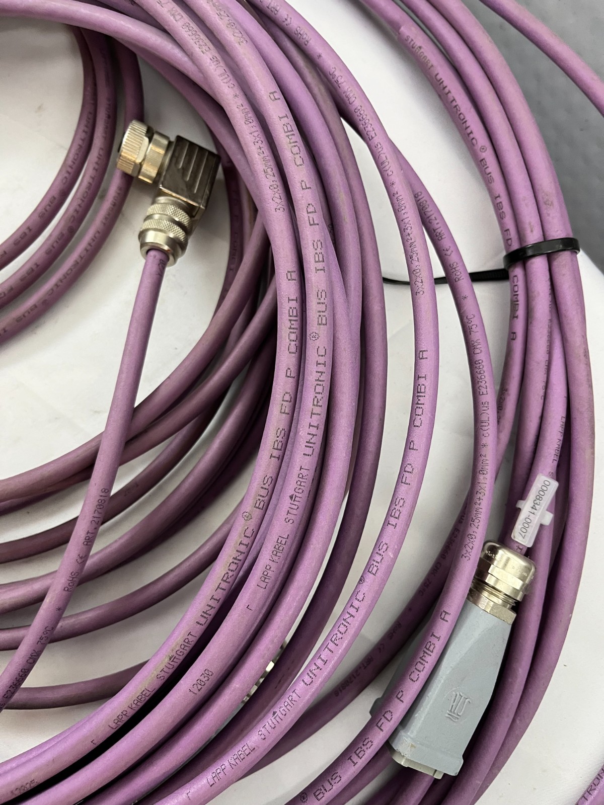 Lapp Kabel UNITRONIC BUS IBS FD P COMBI A Profibus Fieldbus Cable Bundle Used
