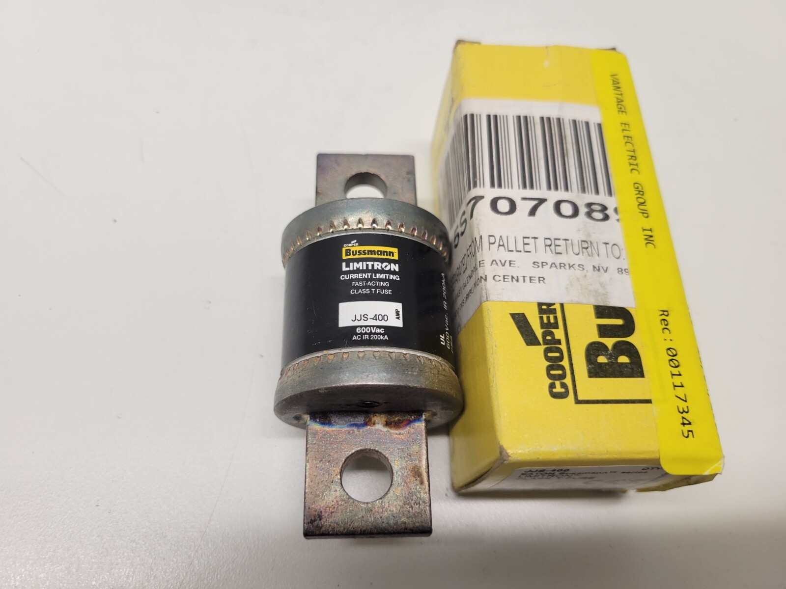 NEW OLD STOCK! COOPER BUSSMANN 400A LIMITRON FUSE JJS-400