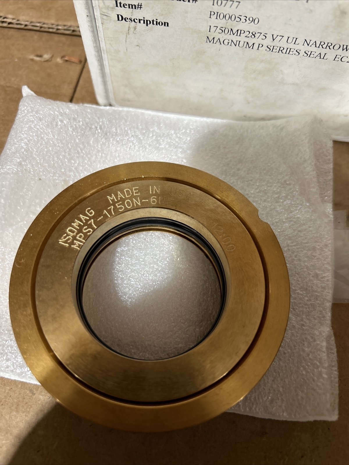 ISOMAG PI0005390 1750MP2875 V7 UL NARROW A MAGNUM P SERIES SEAL EC26 (C3A)