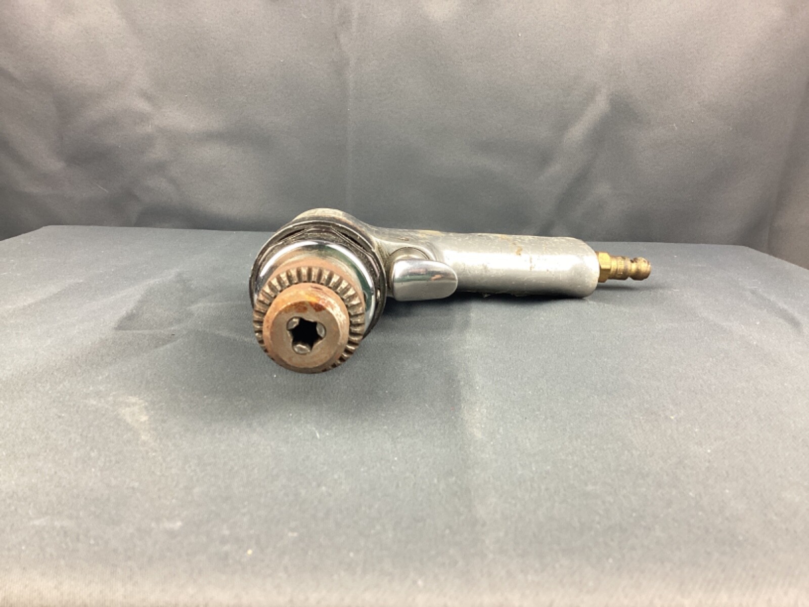 Vintage Stanley Model D30 P-45 rpm Air Pneumatic Drill Nutrunner 4500 rpm