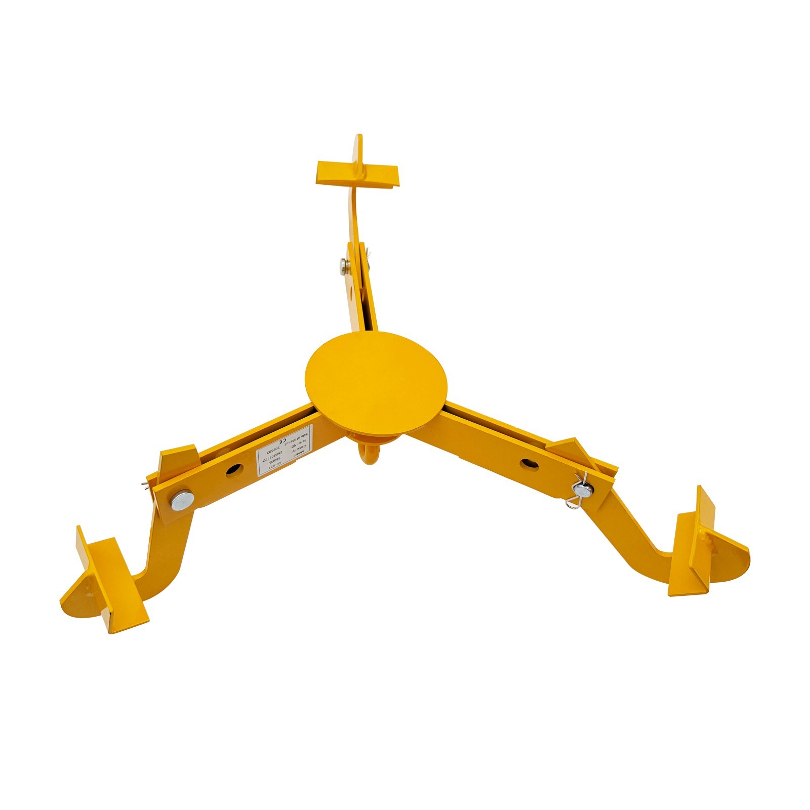 Industrial Open Closed Head Drum Lifter 793 Lb Capacity Bucket Clamp Fixture