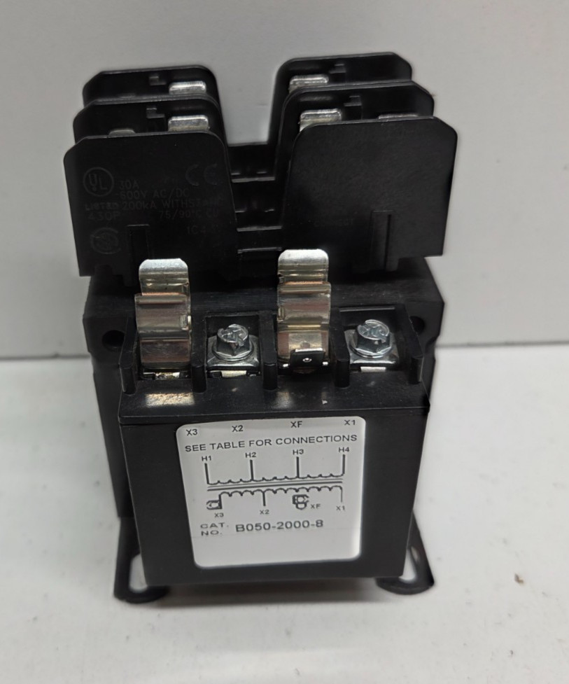 GUARANTEED! IMPERVITRAN 50VA CONTROL TRANSFORMER B050-2000-8