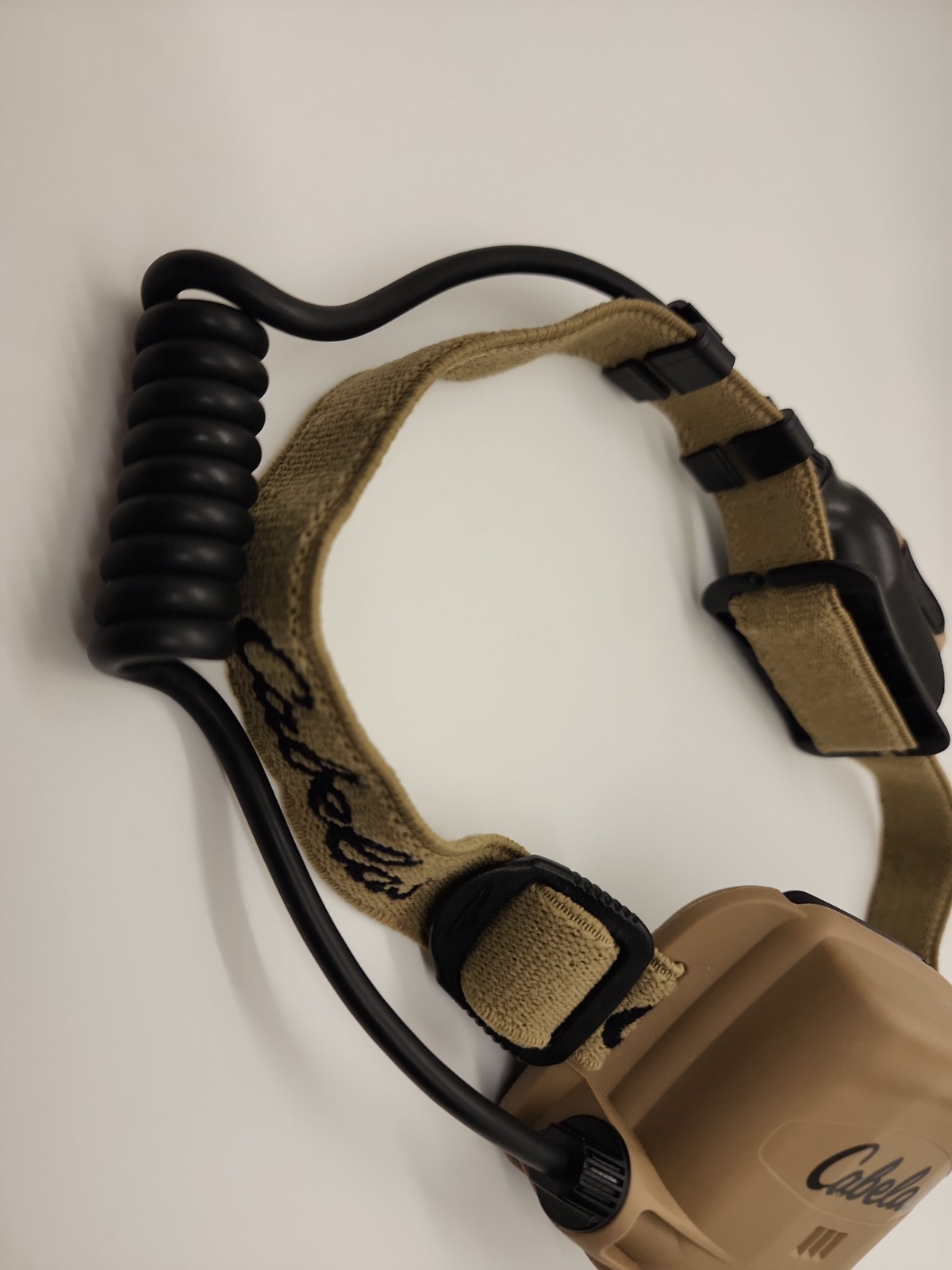 Cabela’s By Princeton Tec LED Headlamp 450 Lumens AAA Batteries Tan Works