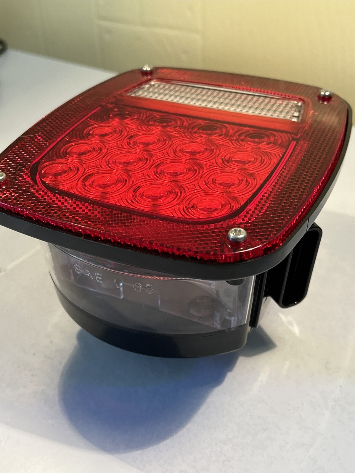 Maxxima M42223L Led Light Stop/Tail/Turn/Backup- RH Connector (MAXXIMA)