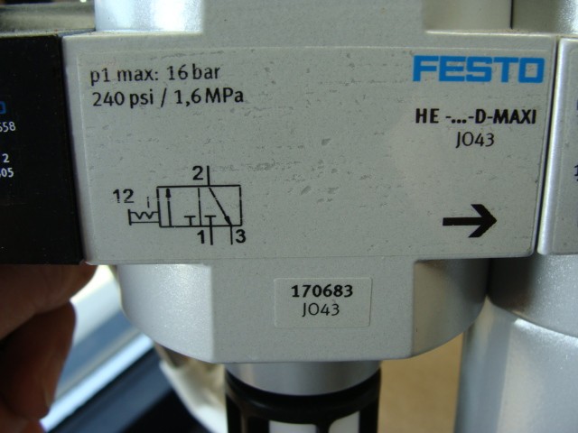 FESTO ASSY HE-D-MAXI LFR-D-5M-MAXI FRM-D-MAXI HEE-D-MAXI-24 HEL-D-MAXI HE-D-MAXI