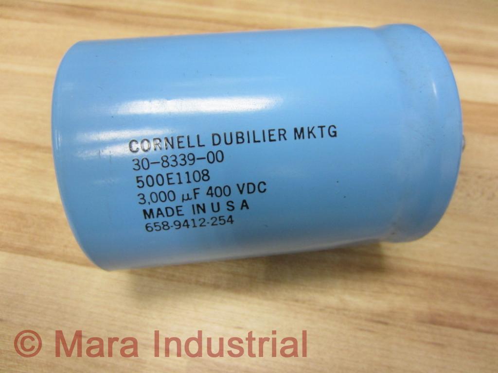Cornell-Dubilier 30-8339-00 Capacitor 658-9412-254