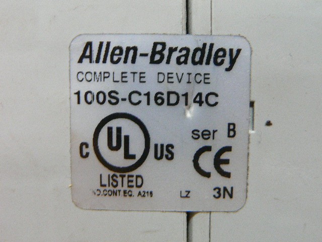 Allen Bradley 100S-C16d14c Guardmaster Safety Contactor (110V-120V)