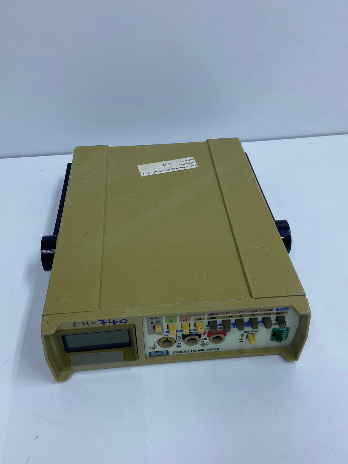Fluke 8050a digital multimeter, CH#740