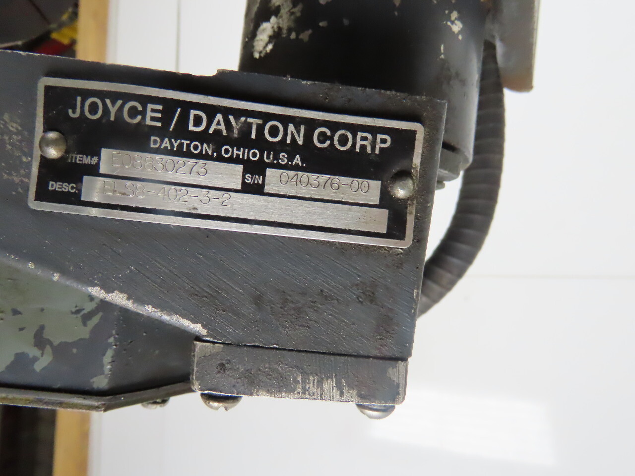 Joyce Dayton 10 Ton 36″ Machine Comdrive Screw Jack W/ 575V 3Ph Motor & Limit