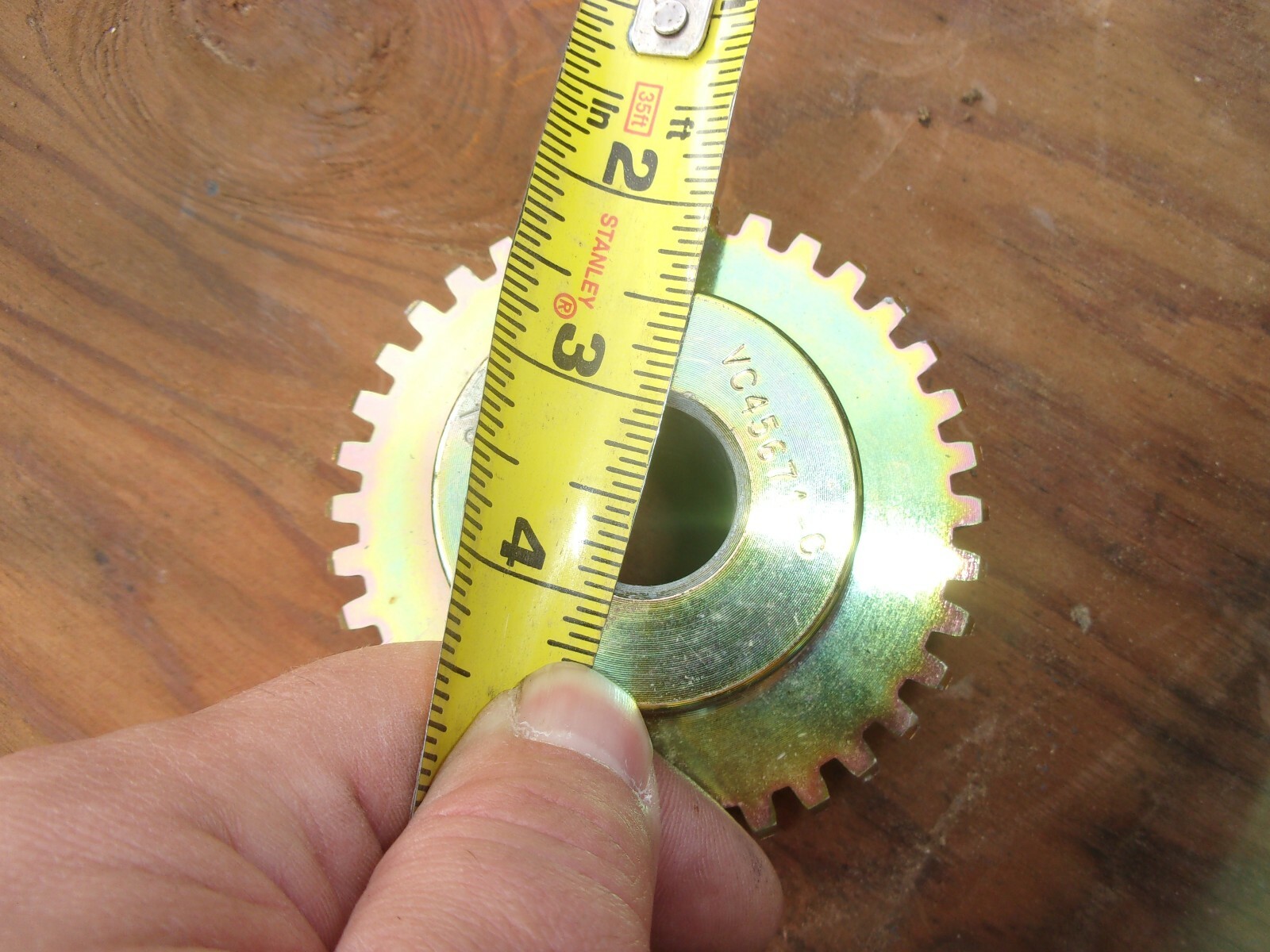 Spur Gear 36 Tooth 3 3/4″ 7/8 Bore 1″ Wide Machine Drive Lathe Equipment Steel