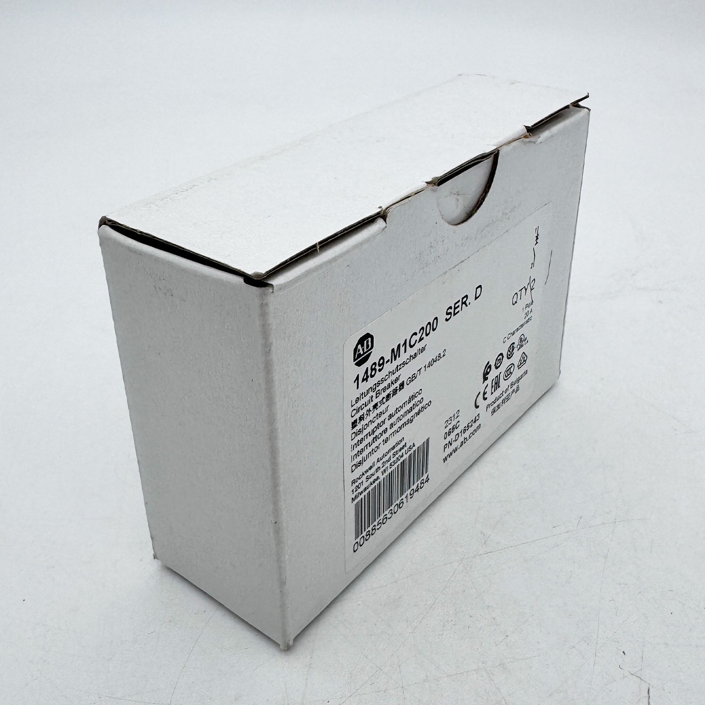 1489-M1C200 UL489 20 A Miniature Circuit Breaker New Original 1489M1C200