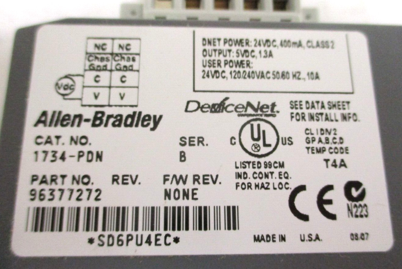 ALLEN BRADLEY , 1734PDN SERIES-B , MODULE