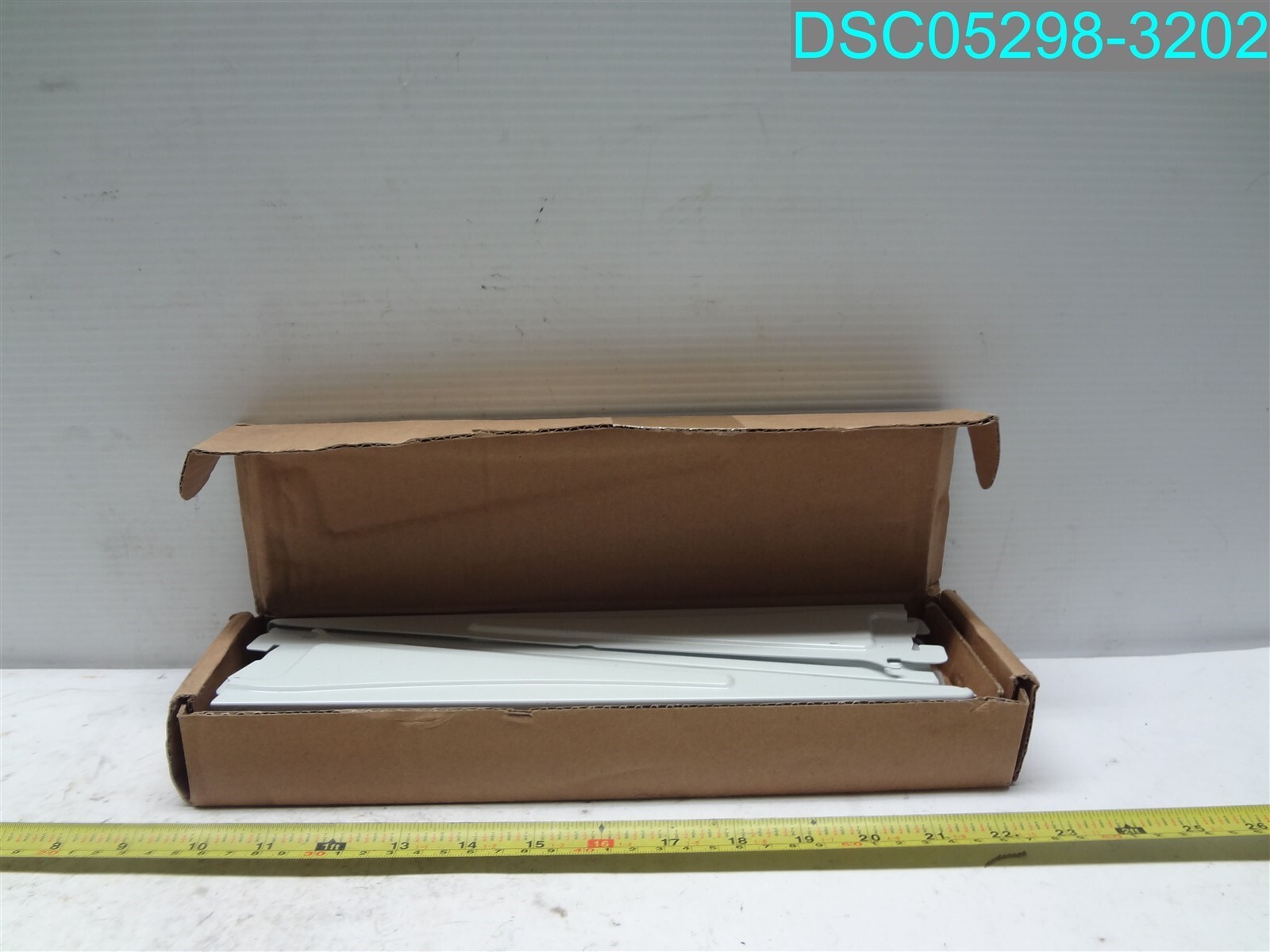 QTY=8: WHITE BRACKET’S 90 250-5 12-3/4″ X 2-3/8″ X 3/8″