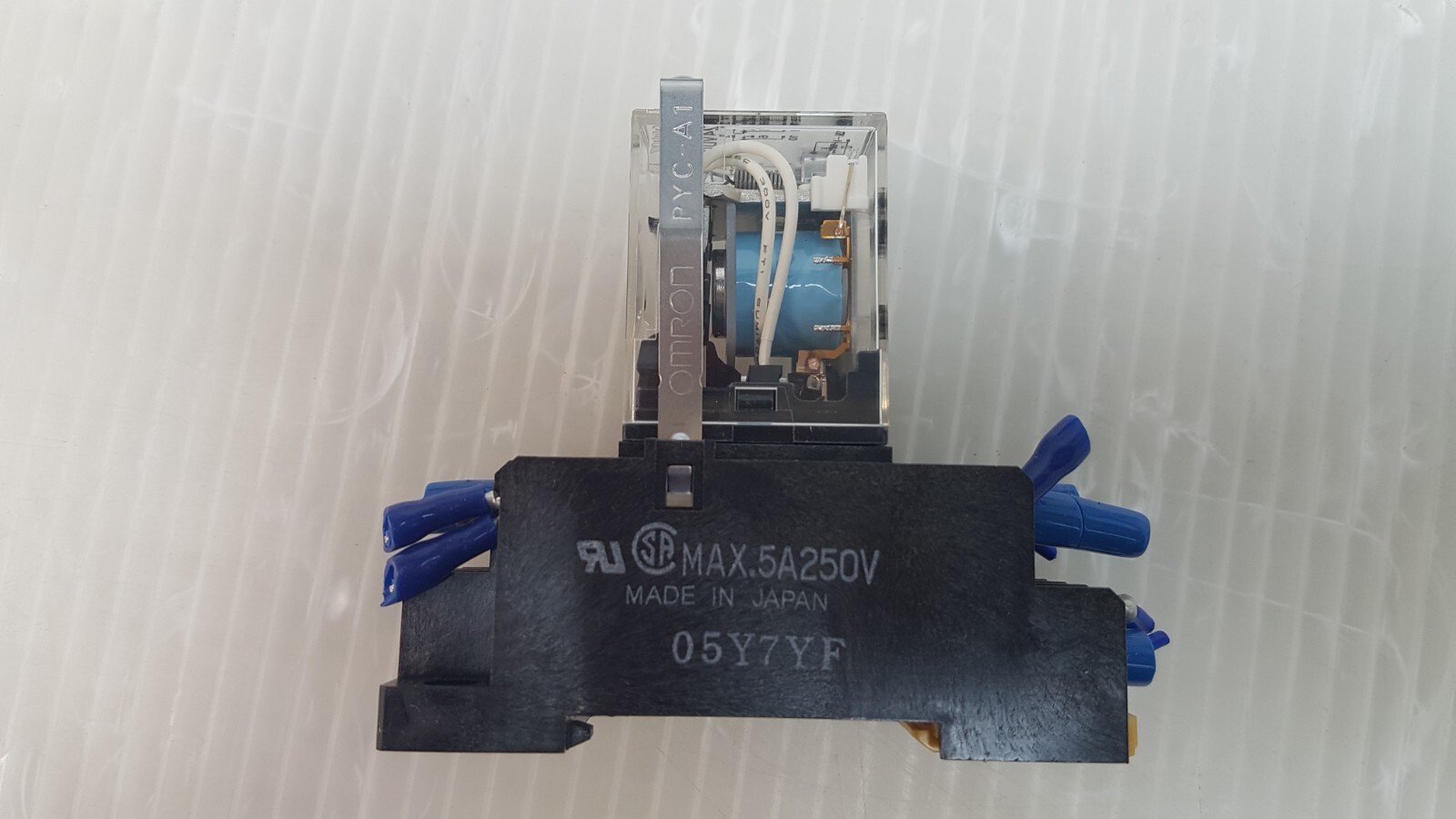 Omron MY4N-D2 24VDC Relay with Base Socket, LOT OF 16