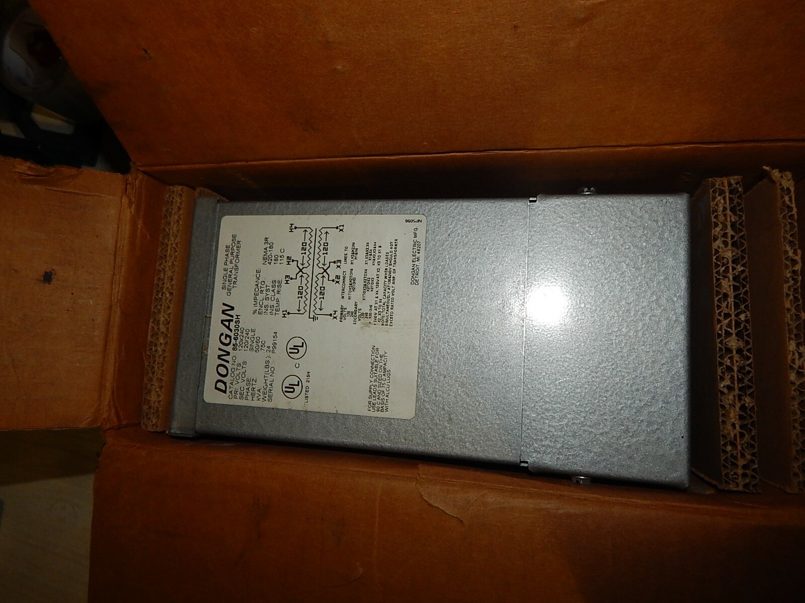 Dongan 85-6030SH 99154 Transformer *FREE SHIPPING*