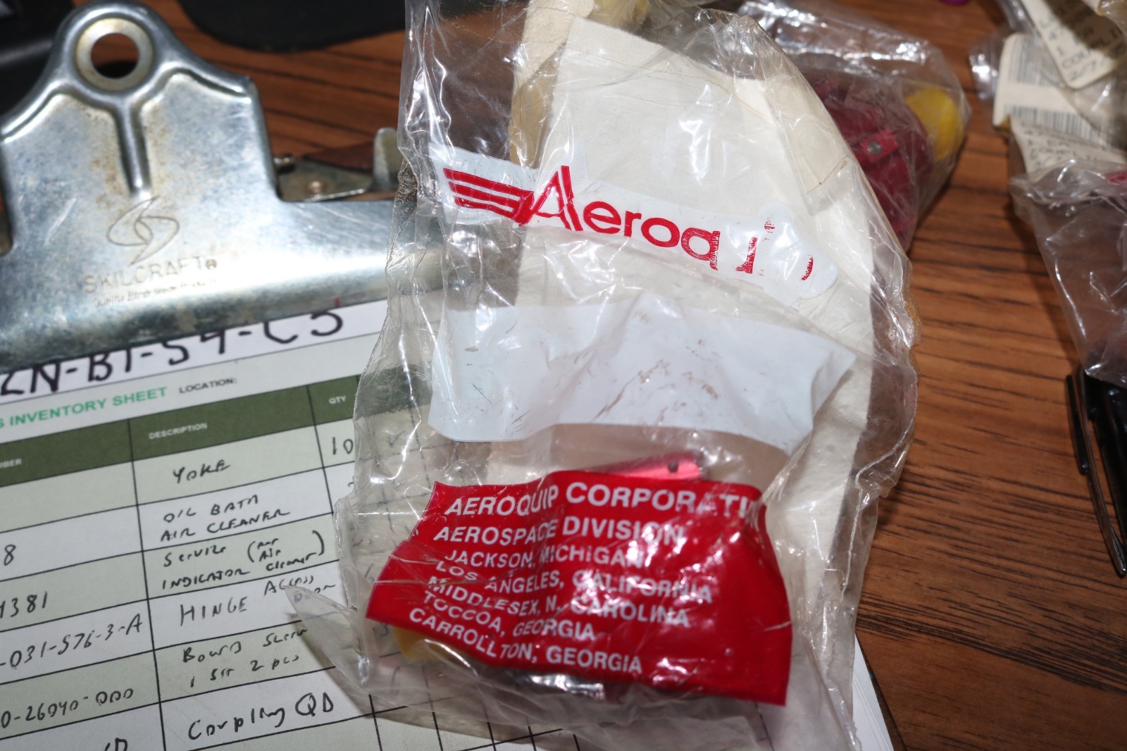 NOS Aeroquip quick disconnect coupling PN 155S5-6D 4730-00-618-8866