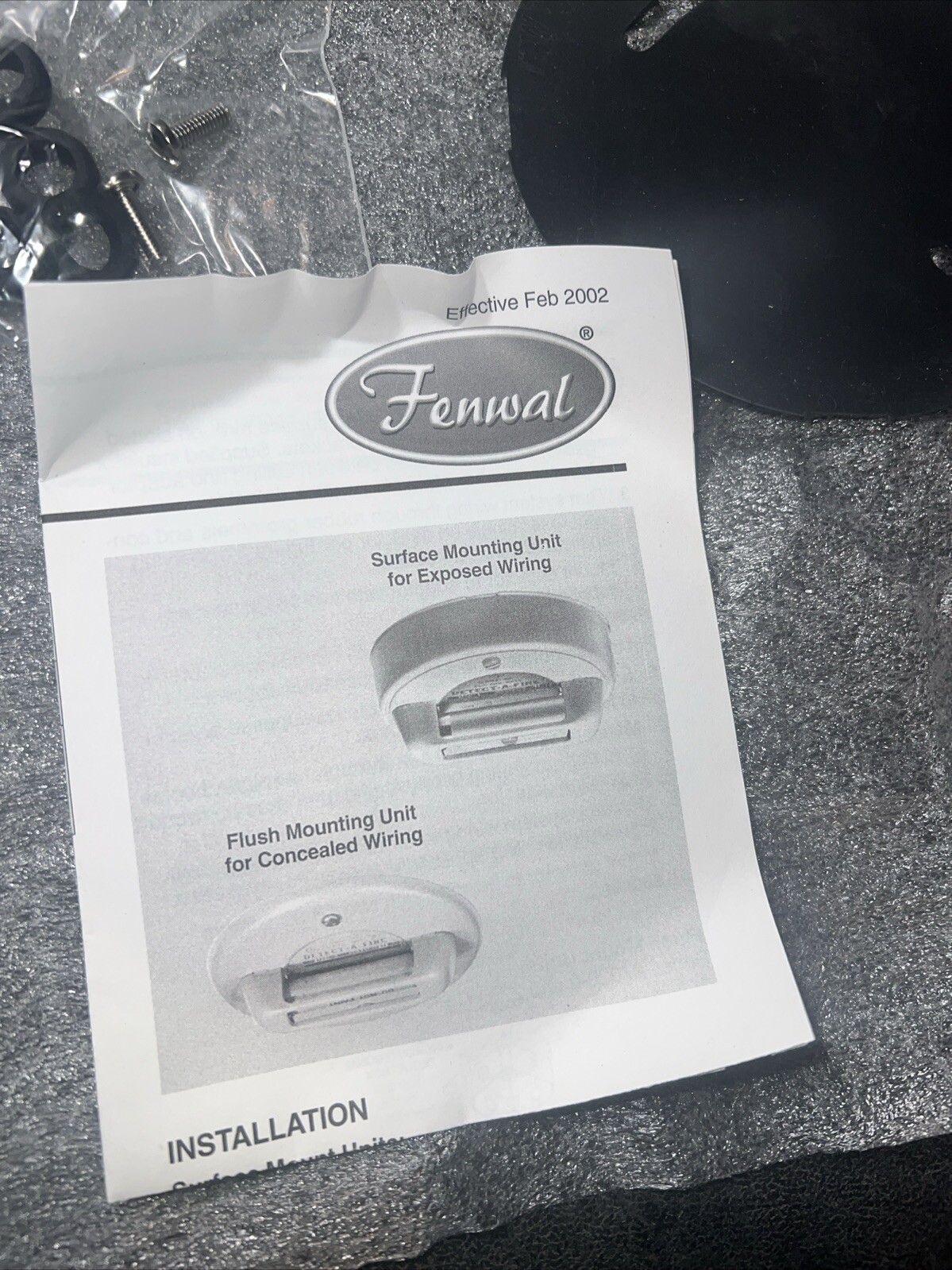 Fenwal 12-A27020-001 Heat Detector Kidde Detect-a-Fire Unit 140 Degrees F