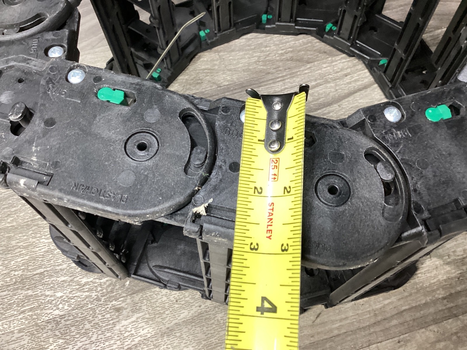 Plastichain conveyor belt 9110 12 Links #103E44PR6