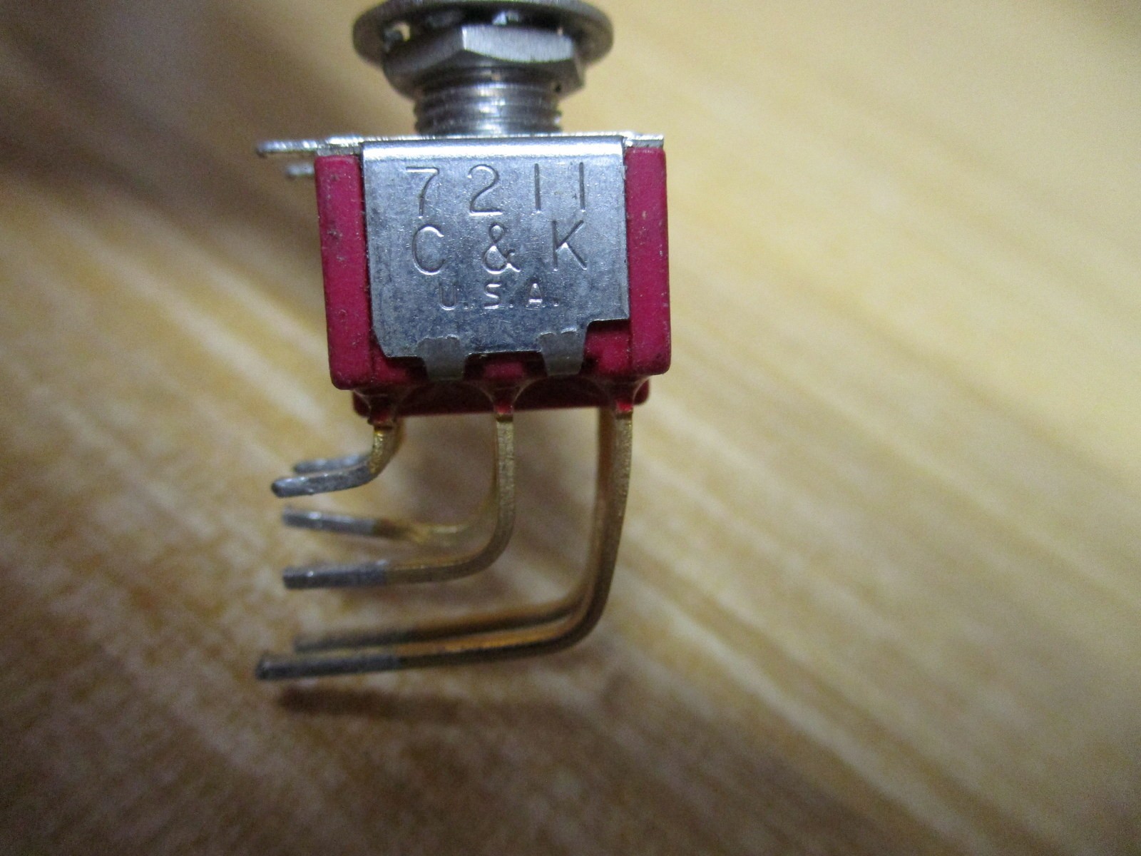 C&K 7211 Toggle Switch 3 Position