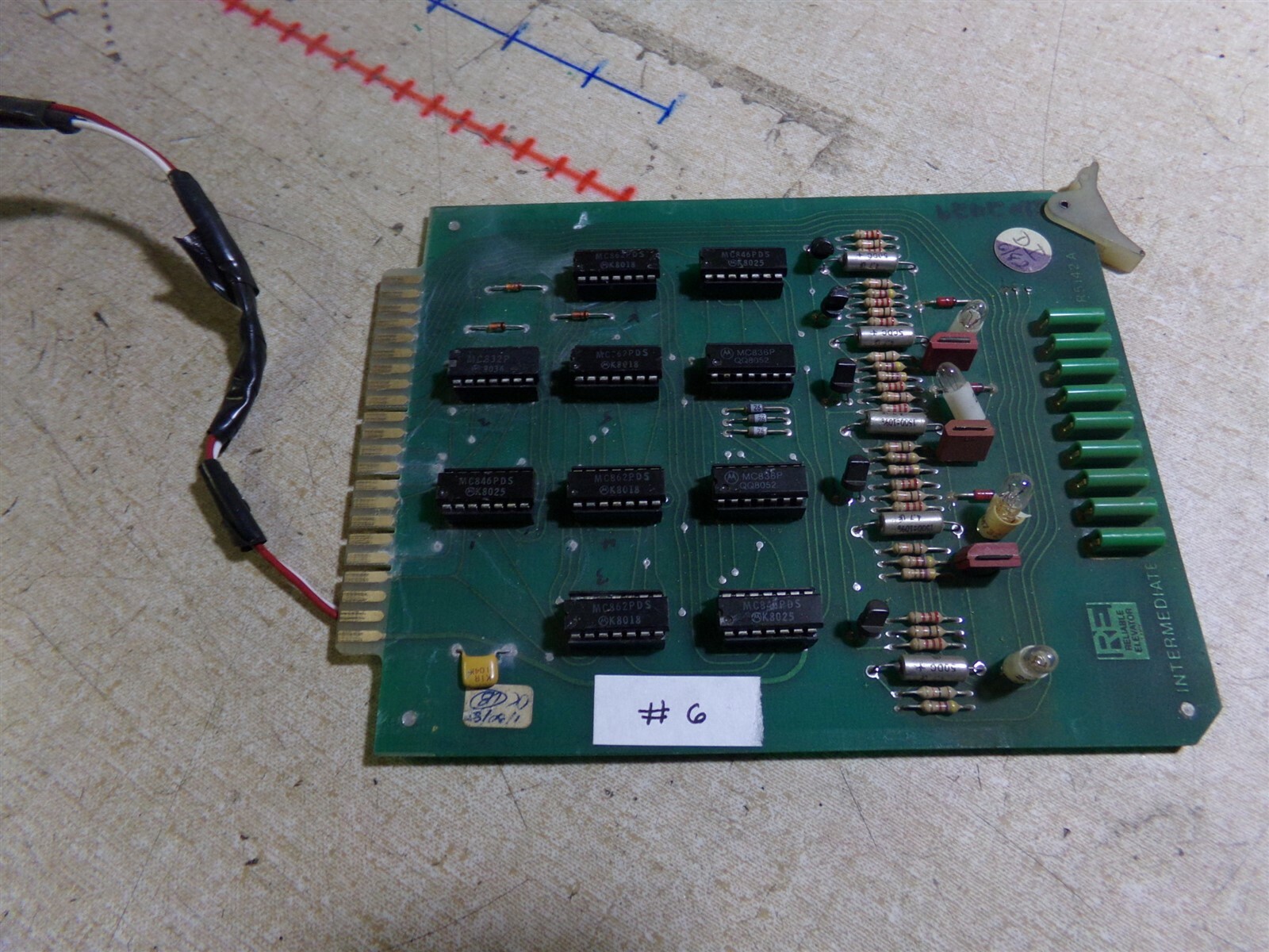 Reliable Elevator Intermediate RB142 A Control Board *FREE SHIPPING*