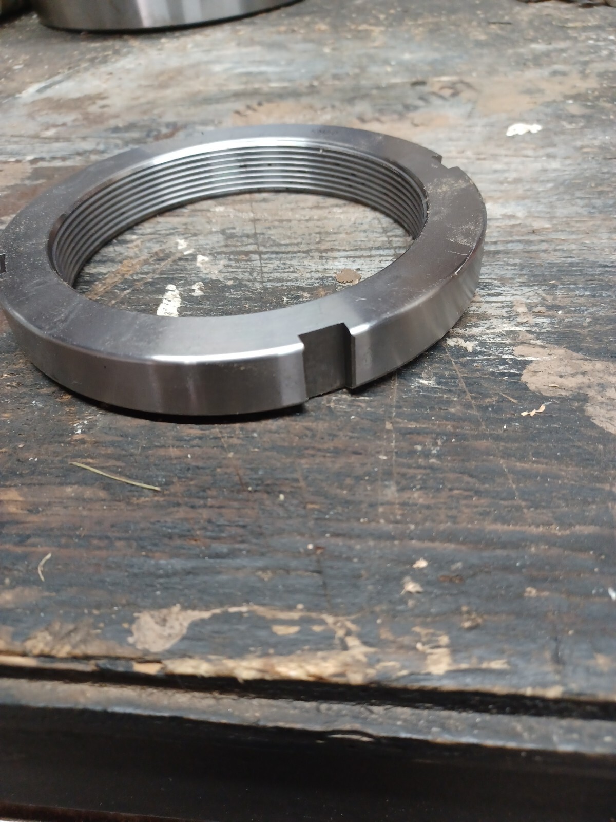 SKF KM20 Bearing Lock Nut M100 x 2.0 Thread Size 5-1/8″ OD KM-20
