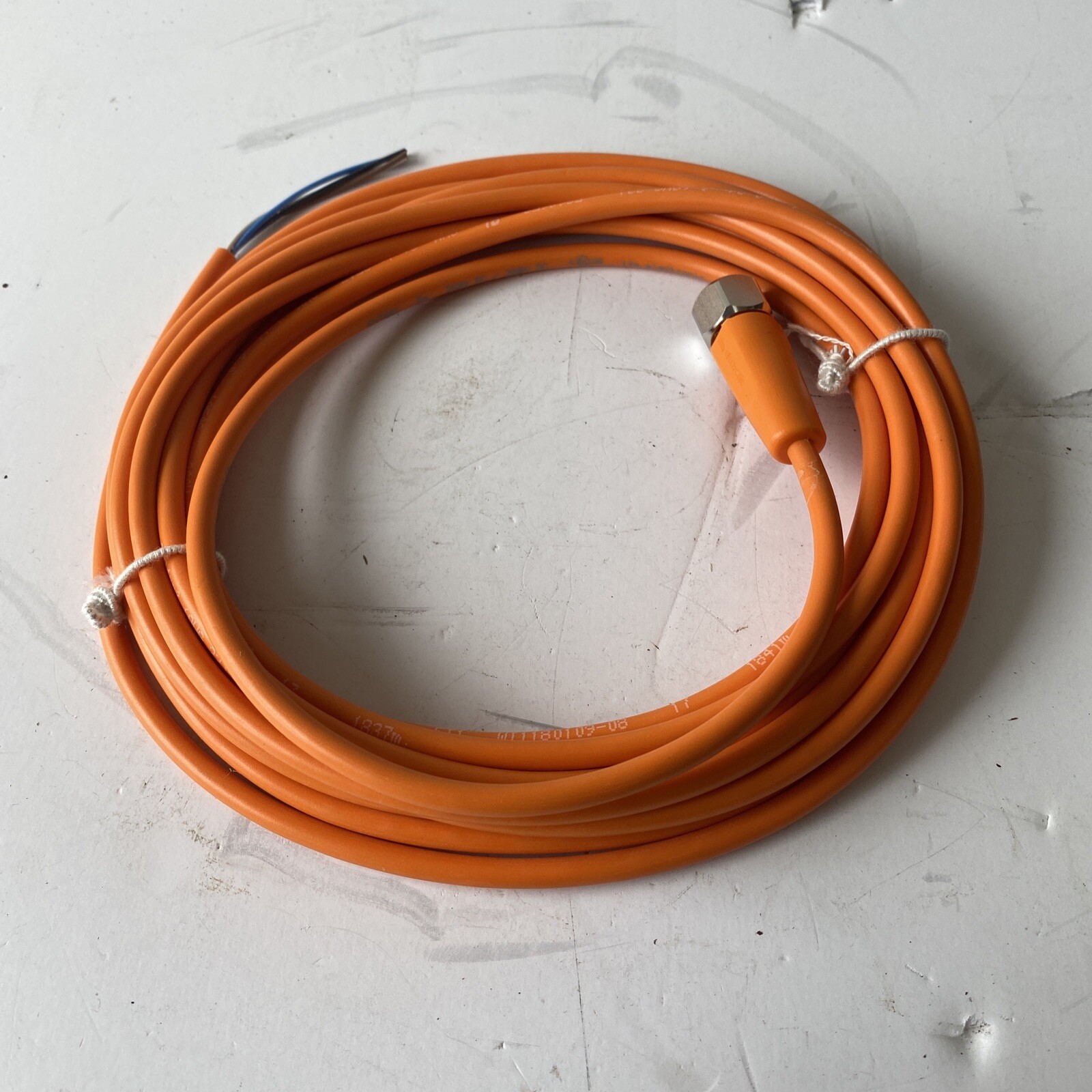 IFM Electronics EVT001 Female Cordset, 5 Pin, 5 Meter Cable Length