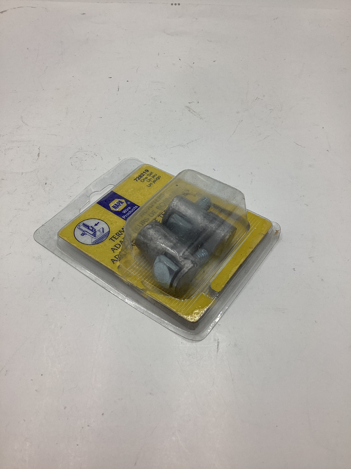 (Qty 2) Napa Battery Terminal Flag To Post Adapter 728219