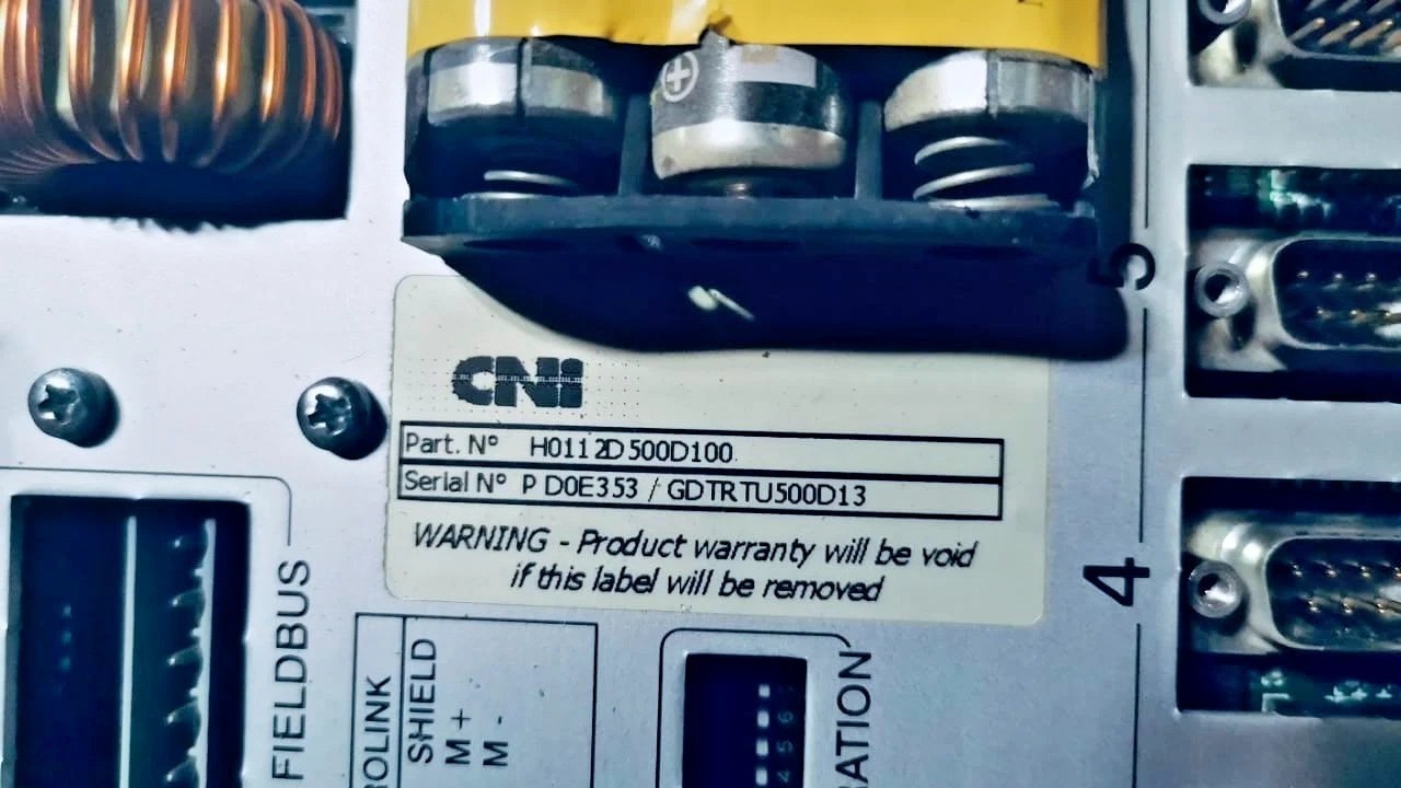 The HSD RTU500 CNI (P/N: H0112D500D100) modular Remote Terminal Unit