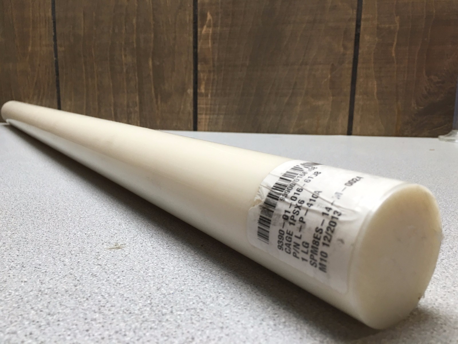 NEW Polyamide Nylon 2″ Round Rod 36″ Long L-P-410 High Temp. Resist