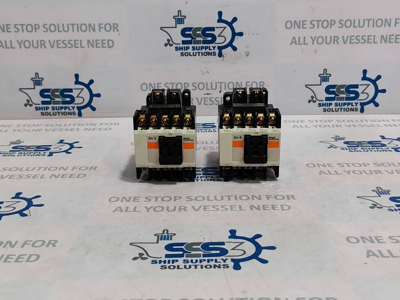 Fuji Electric SH-5 Contactor 100V 50Hz 100-110V 60Hz 10A (Unused New)