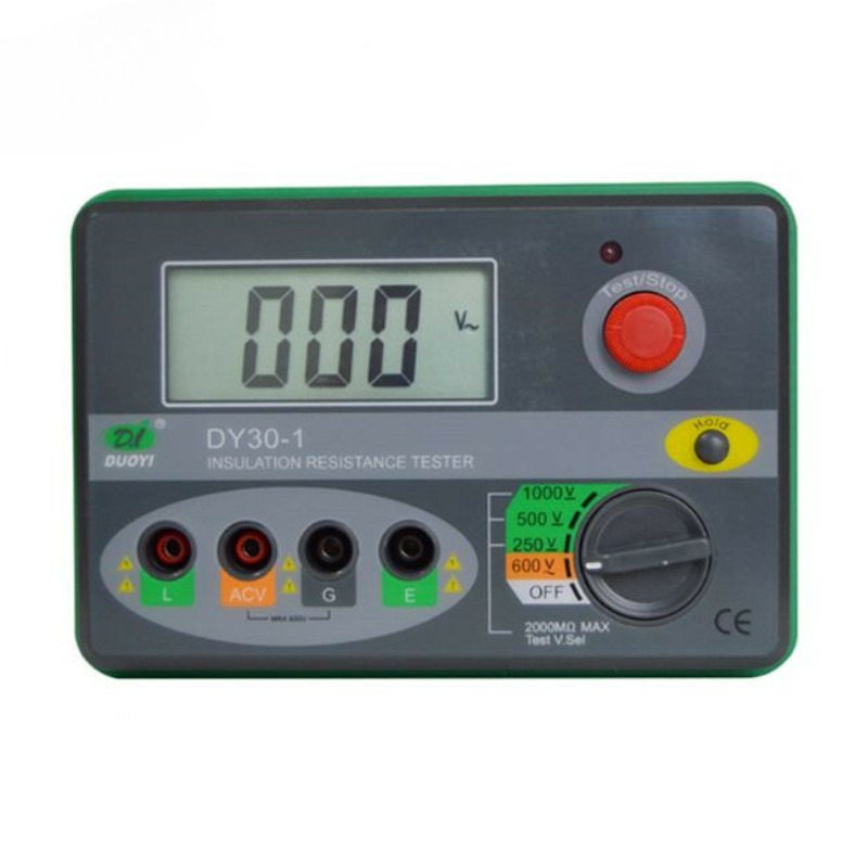 NEW FOR Duoyi DY30-1 Digital Insulation Resistance Megohmmeter Multimeter Tester