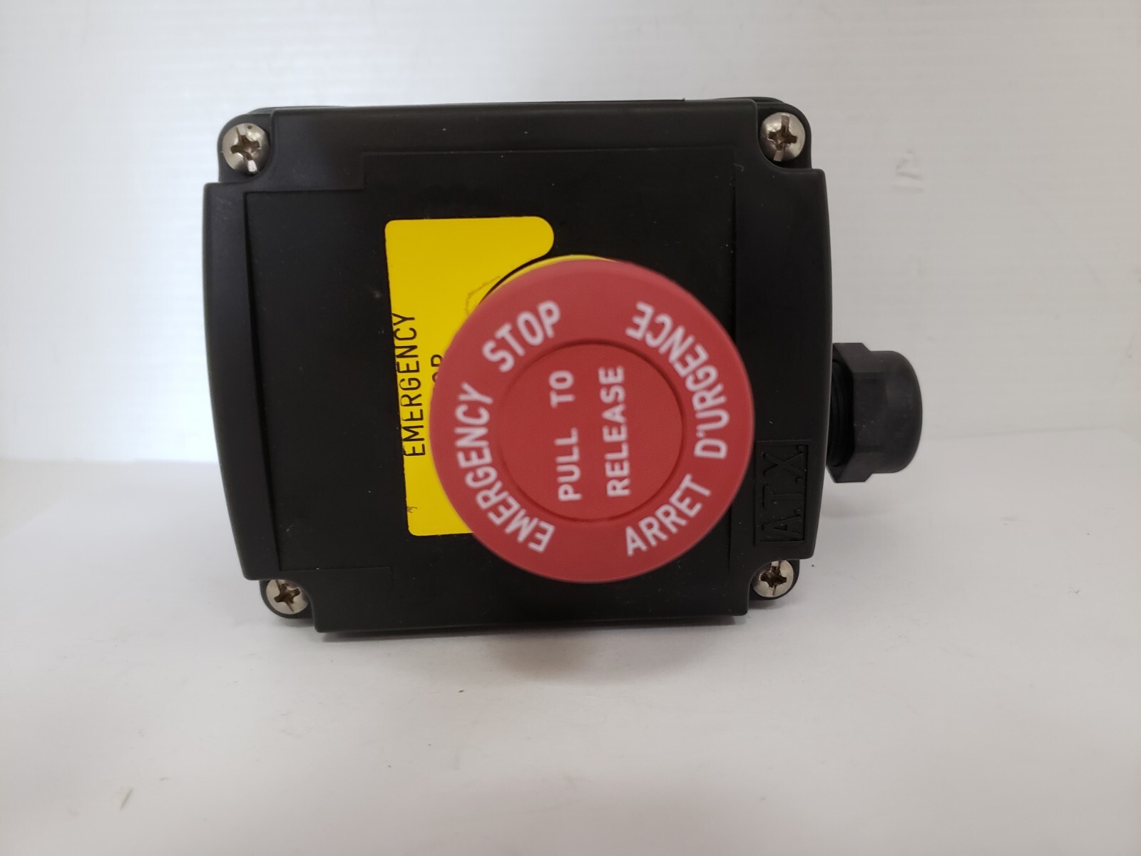 APPLETON B40164 EMERGENCY STOP BUTTON PUSHBUTTON SWITCH NNB