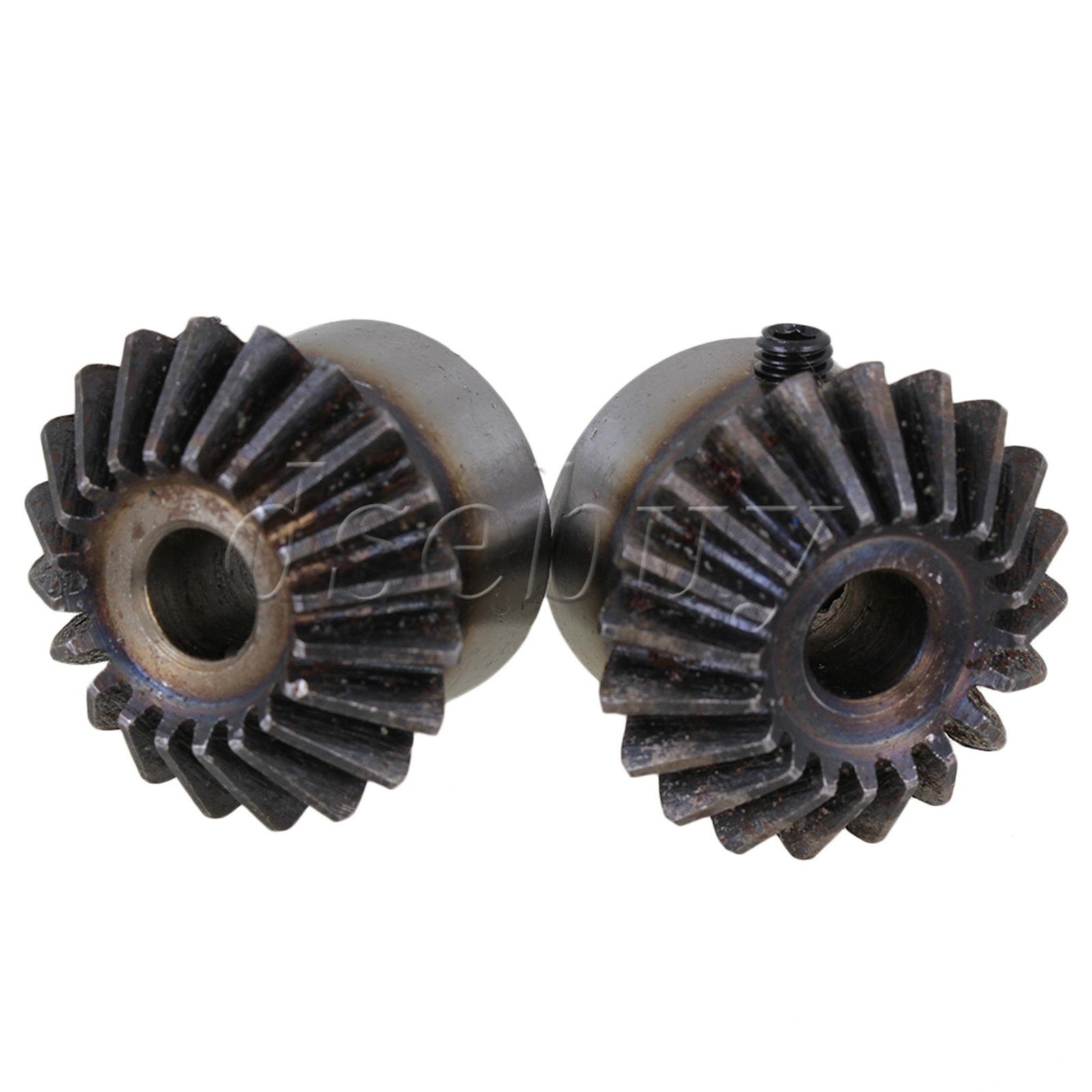 4 Pieces 20 Teeth 1.5 Module Top Screws Tapered Bevel Gear Wheel 8mm Bore