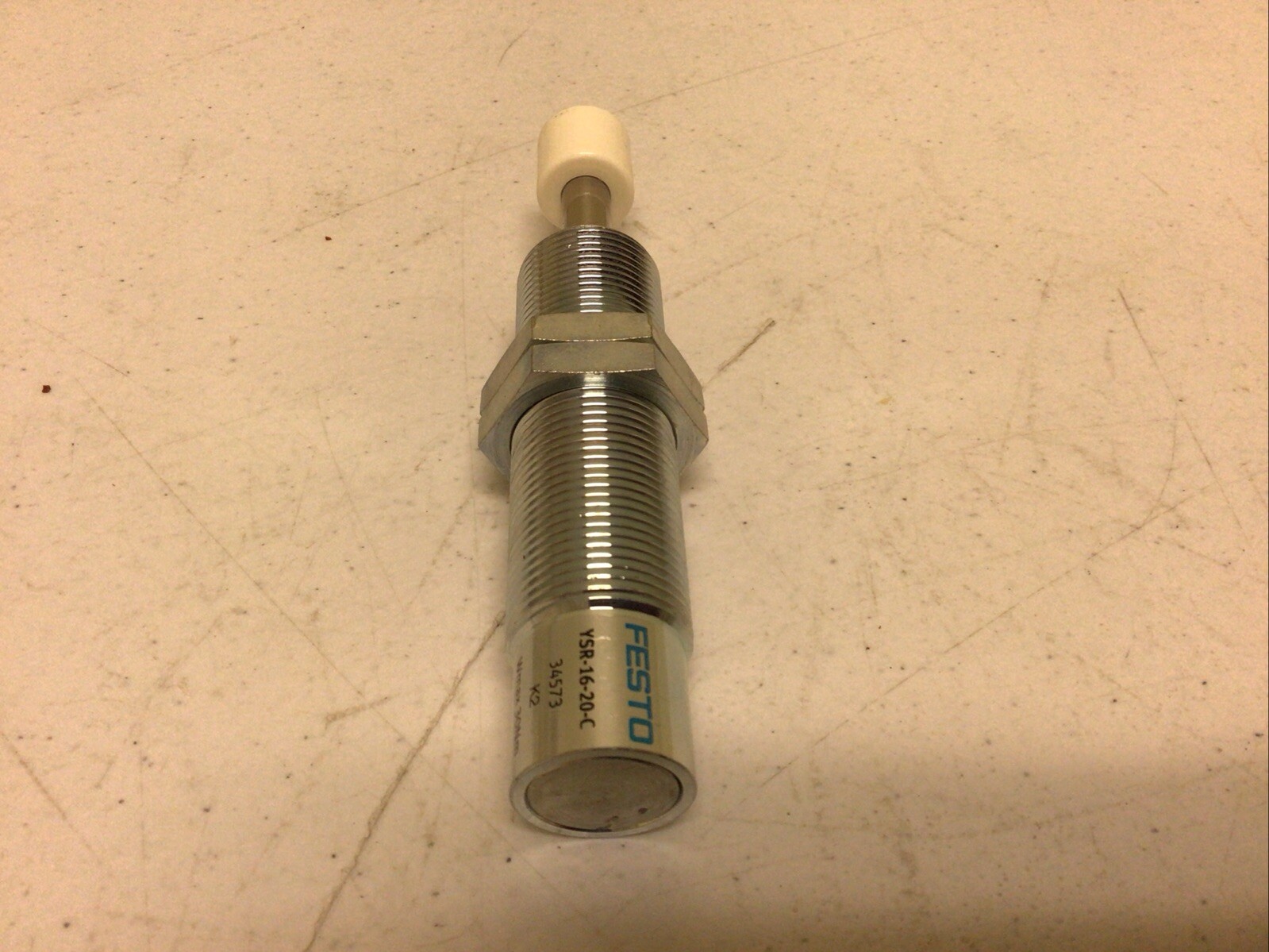 NEW, FESTO YSR-16-20-C SHOCK ABSORBER 12MM BORE 12MM STROKE, FREE SHIPPING