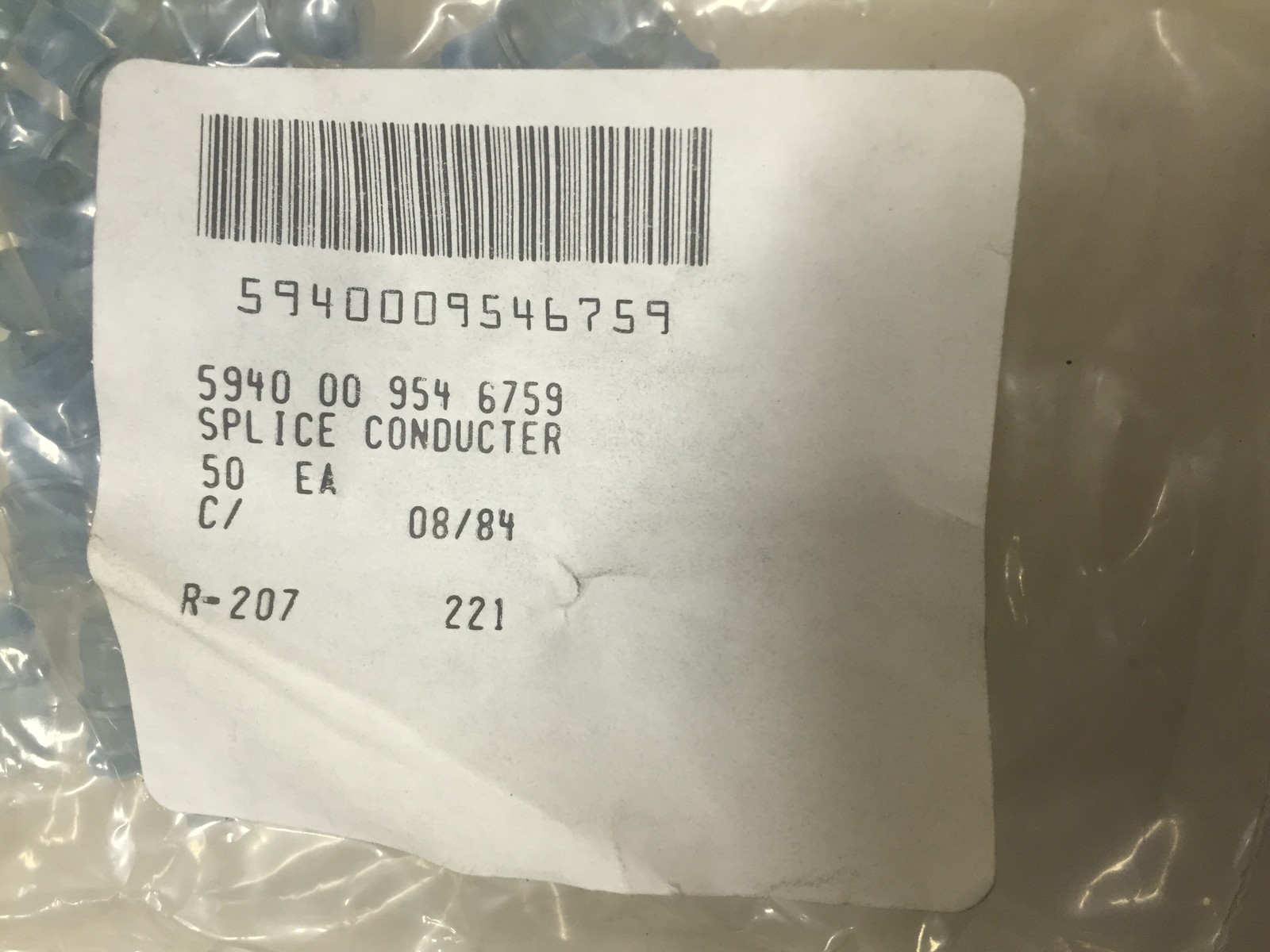 TYCO ELECTRONICS D144-04 CONDUCTOR SPLICE