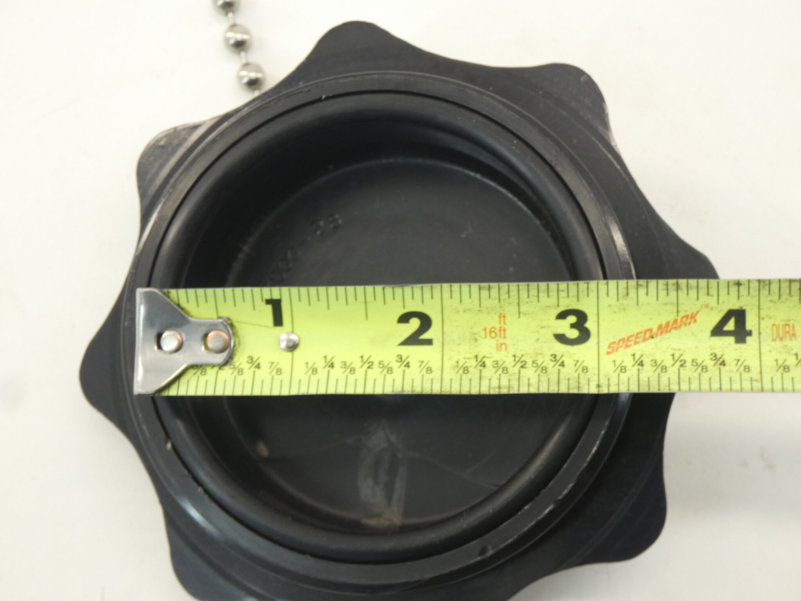 Statco 3000-28 Male Plastic Black Cap W/ 3″ Chain – NEW Surplus!